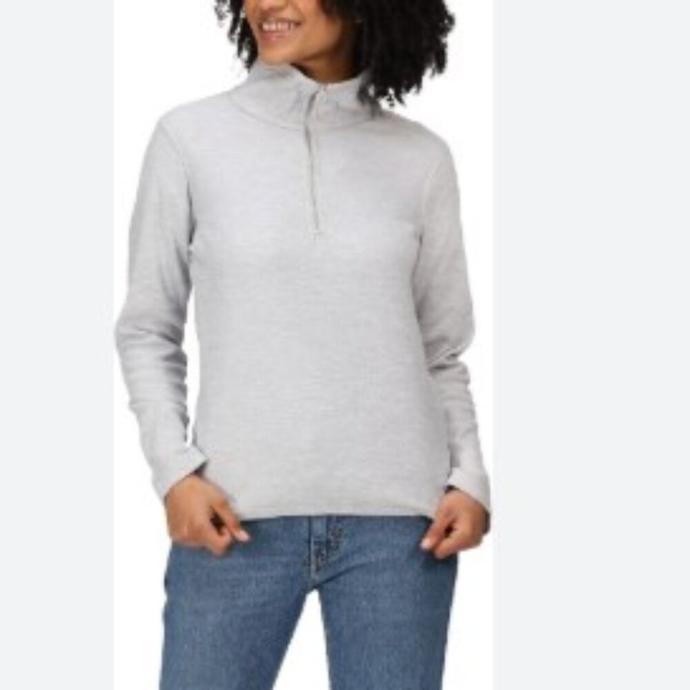 NEW! Fidelia II Regatta Great Outdoors Marl Half Zip Fleece - Size 3XL / 16